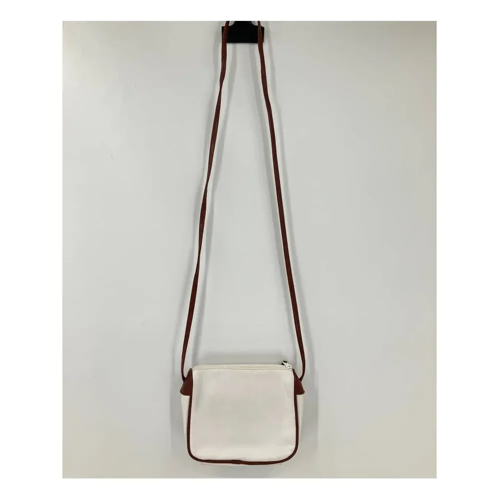 Vintage white brown